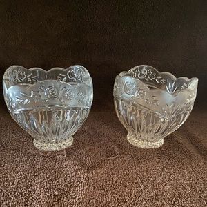 Oneida ‘Southern Garden’ Votive holders